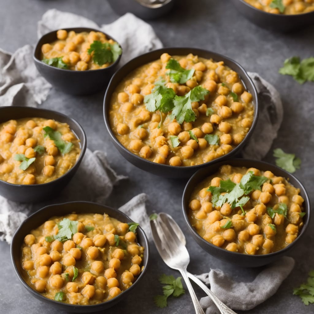 Quick Easy Chickpea and Coconut Dahl