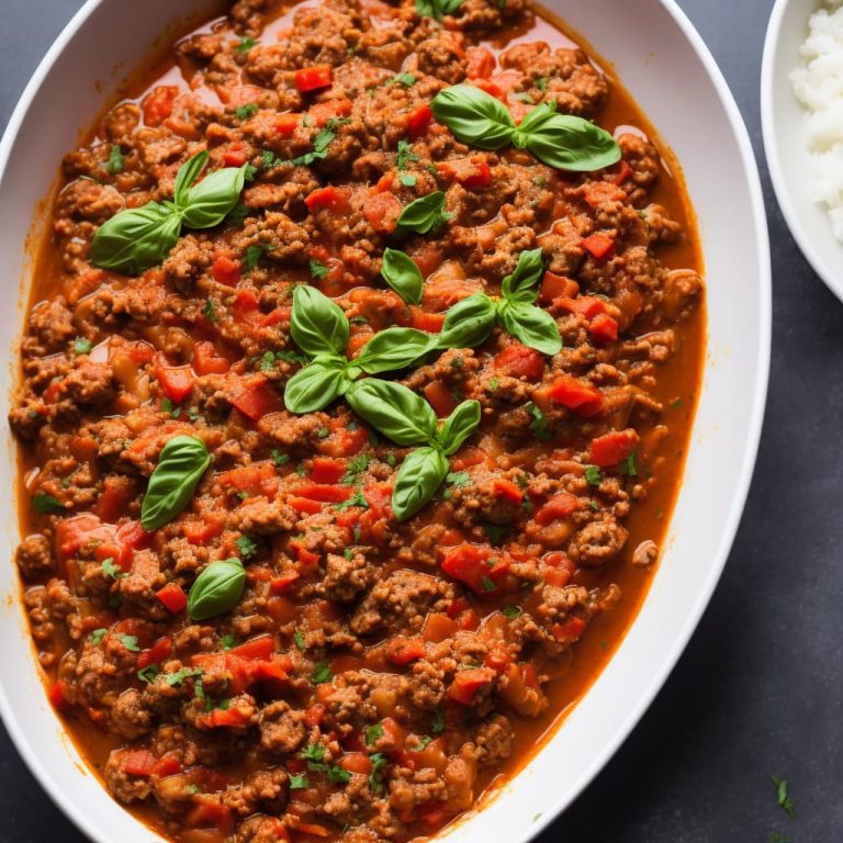 Quick Sausage Bolognese Recipe