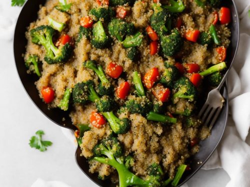 Quinoa with Stir-Fried Winter Veg