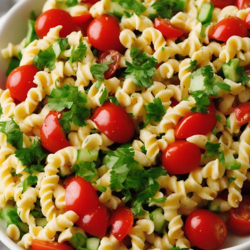 Rainbow Rotini Salad Recipe