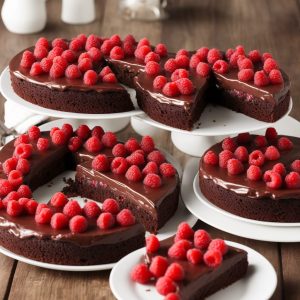 Raspberry Chocolate Torte