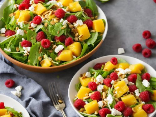 Raspberry & Mango Salad
