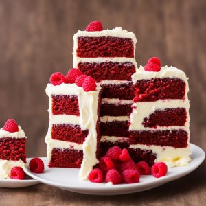 Raspberry Red Velvet Cake