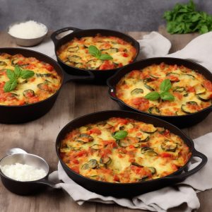 Ratatouille & Parmesan Bake