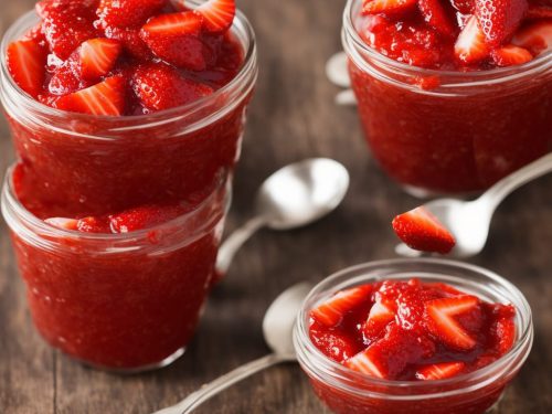 Raw Strawberry Jam