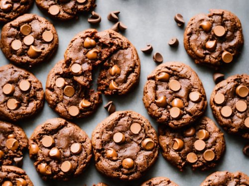 Recipe Double Choc Peanut Butter Cookies