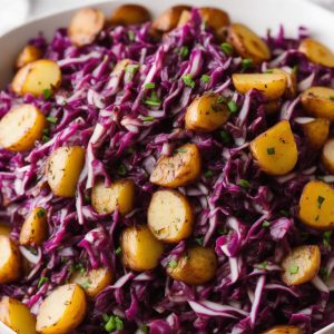 Red Cabbage & Potato Hash