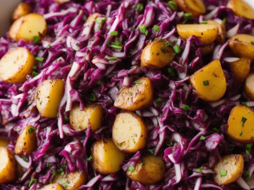 Red Cabbage & Potato Hash