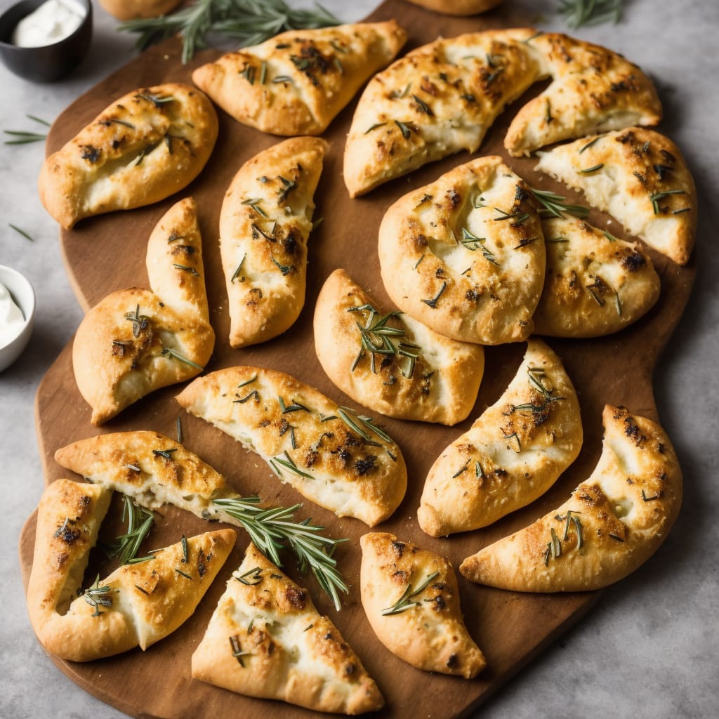 Red Onion, Gruyère & Rosemary Fougasse