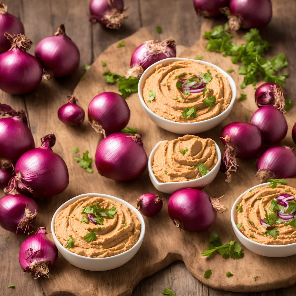 Red Onion & Indian-Spiced Hummus