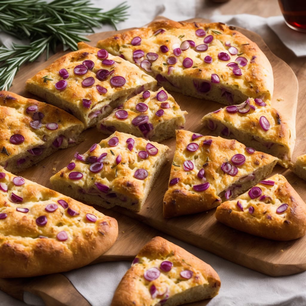 Red Onion & Rosemary Focaccia