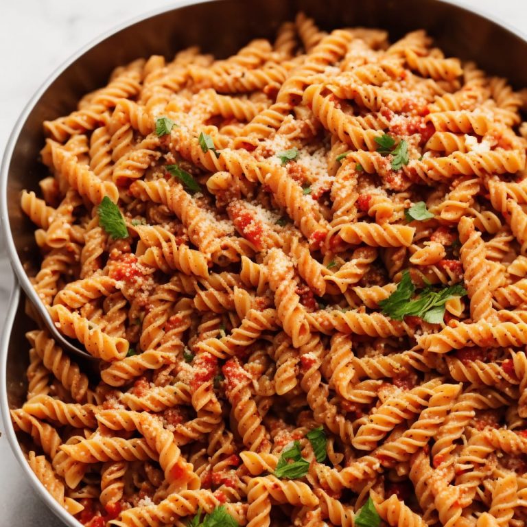 Red Pesto Pasta Recipe