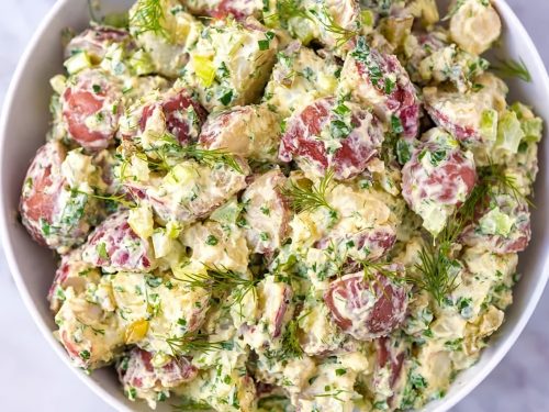 Red-Skinned Potato Salad