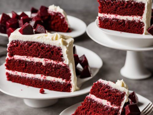 Red Velvet Cake with Beets