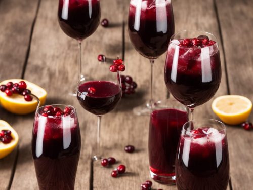 Refreshingly Cool Red Wine Cooler
