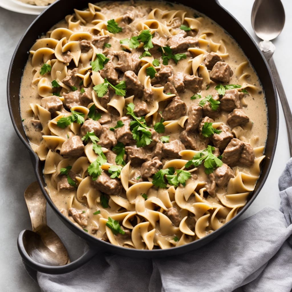 Rich and Creamy Beef Stroganoff