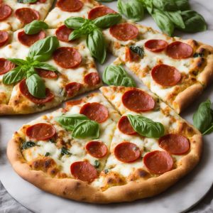 Ricotta & Basil Pizza Bread