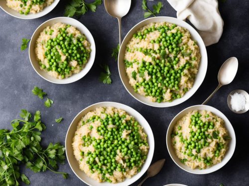 Risotto with Peas & Broad Beans
