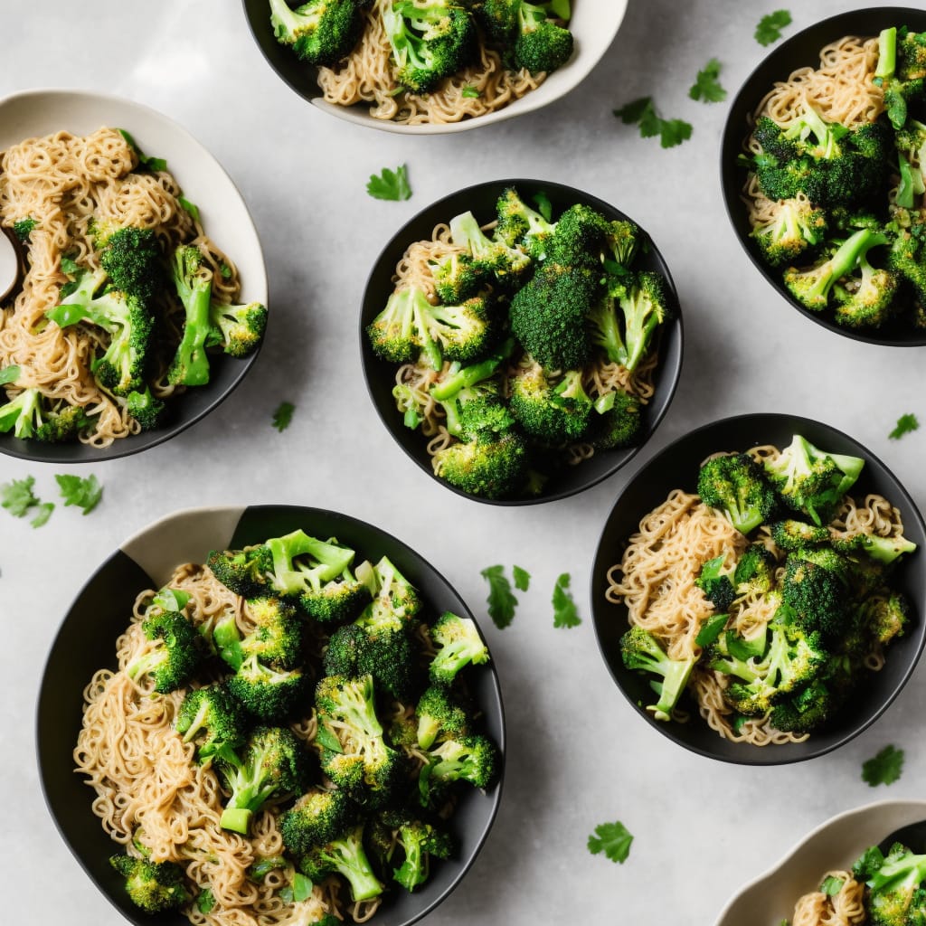 Roast Broccoli & Sesame Ramen Noodle Bowls Recipe | Recipes.net
