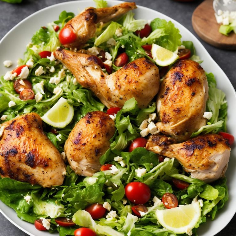 Roast Chicken Garden Salad Recipe | Recipes.net