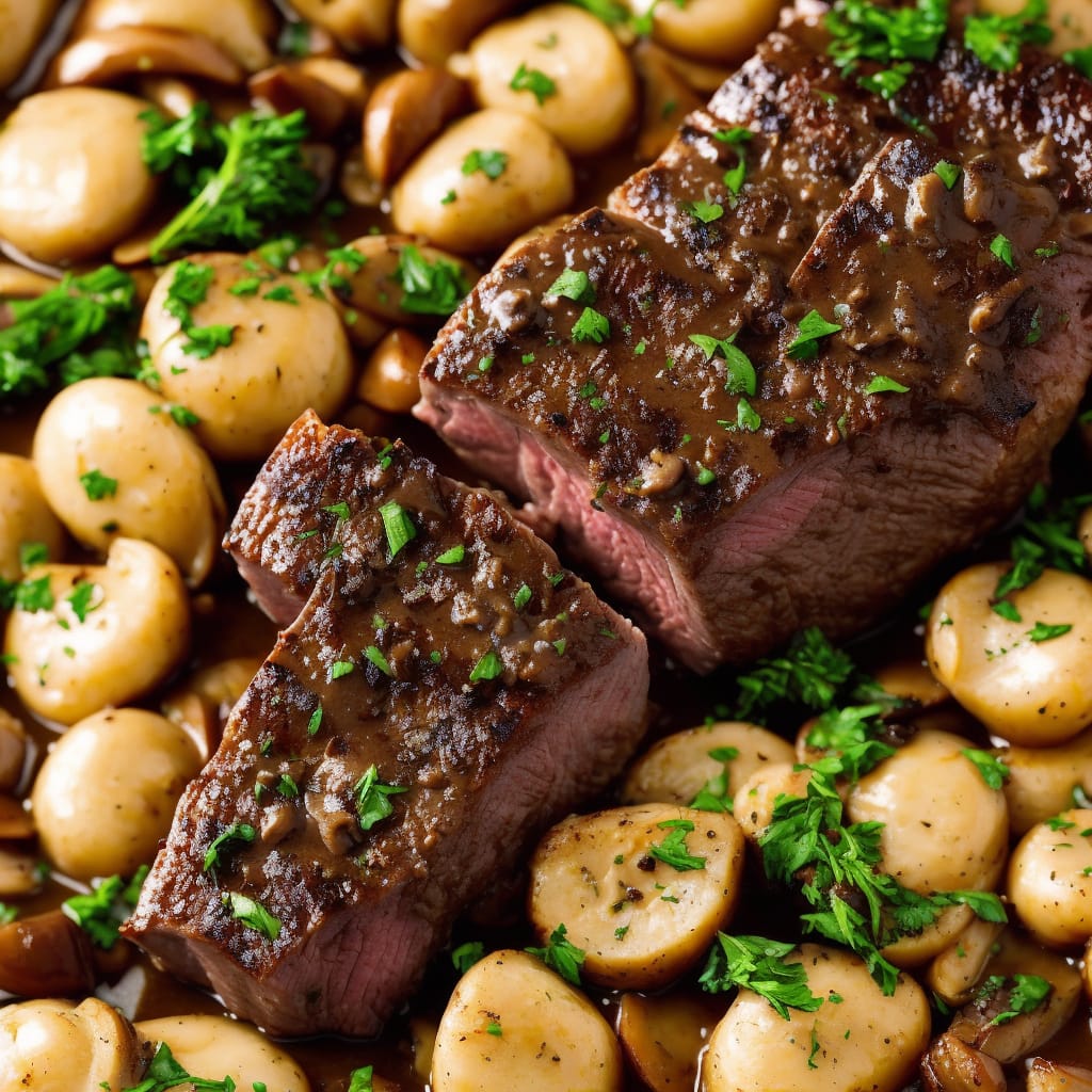 Steaks with Shallot Sauce Recipe: How to Make It