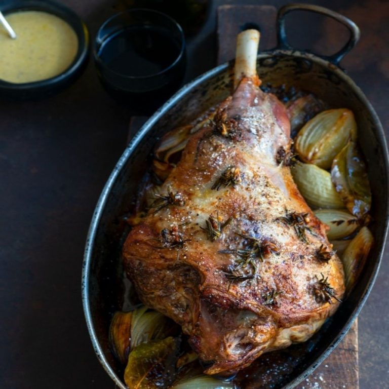 Roast Lamb With Mint Jelly Recipe - Recipes.net