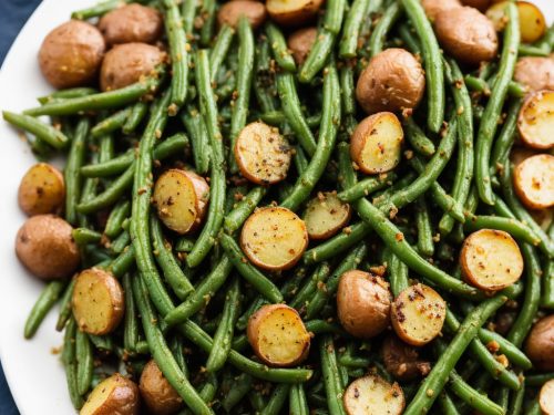 Roasted Green Beans and Baby Red Potatoes