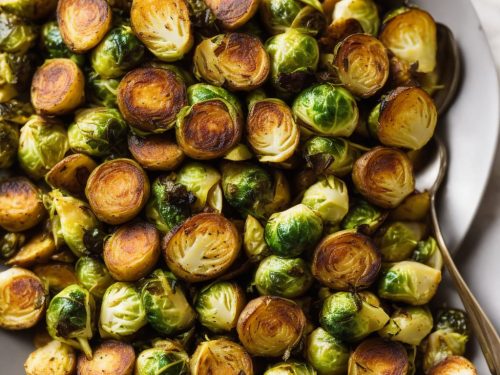 Roasted Potatoes and Brussels Sprouts