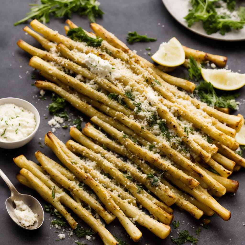 Roasted White Asparagus with Herbes de Provence