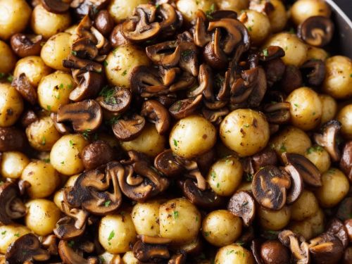 Roasted Wild Mushrooms and Potatoes