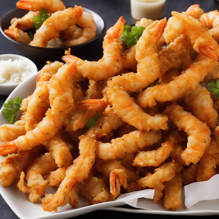 Rock Shrimp Tempura (PanFried) Recipe Recipe