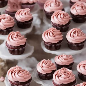 Romantic Rose Cupcakes