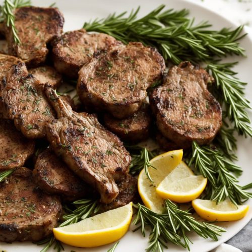 Rosemary Roast Lamb Chops Recipe