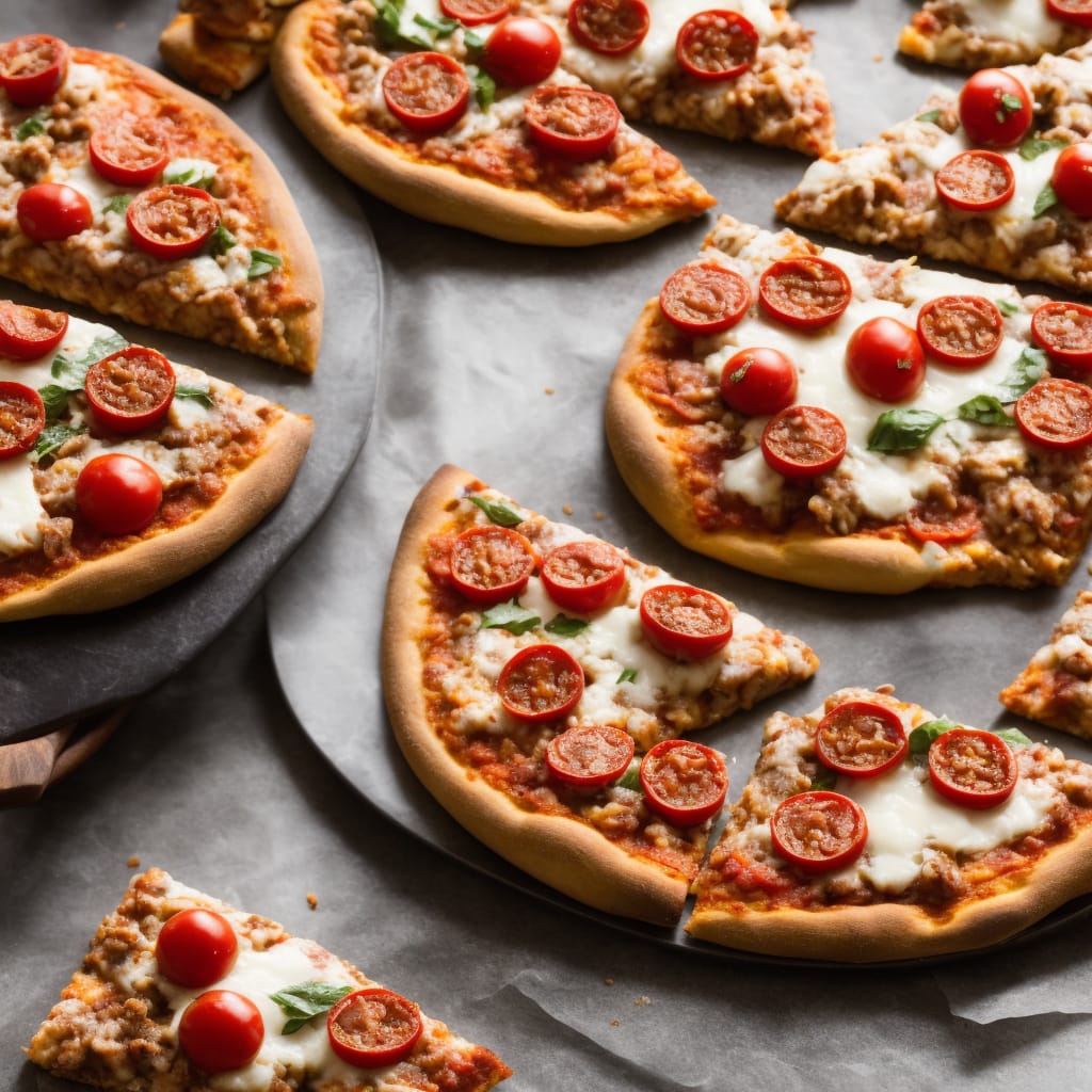 Rye Bread Party Pizzas