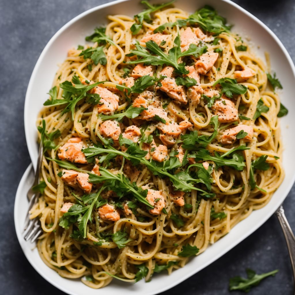 Salmon & Rocket Pasta