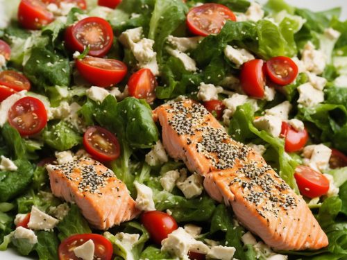 Salmon Salad with Sesame Dressing