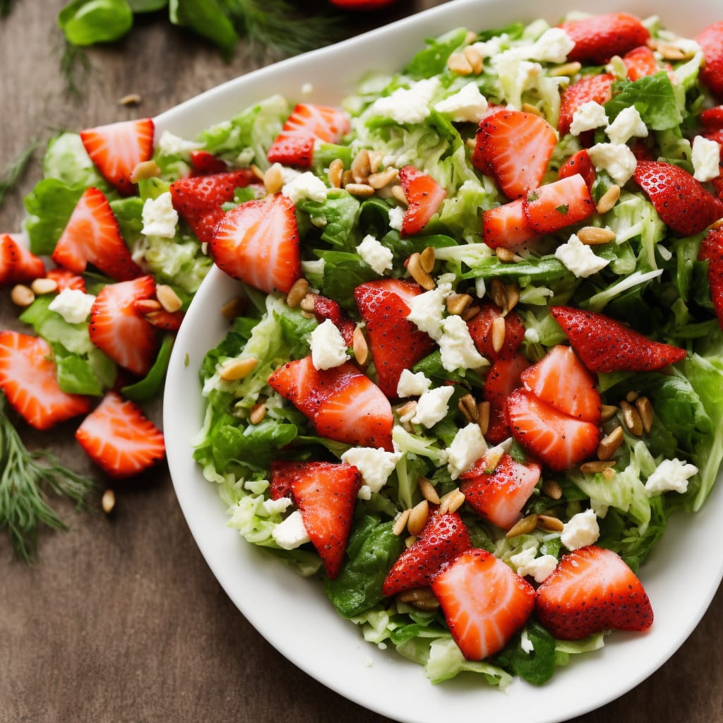 Salmon, Strawberry & Fennel Salad