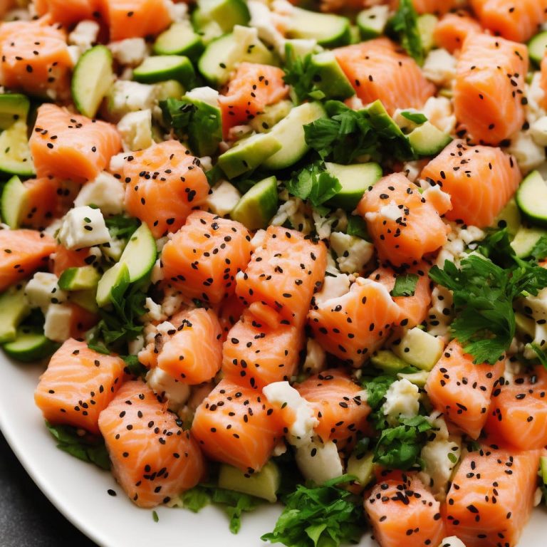 Salmon Sushi Salad Recipe