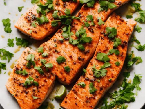 Salmon with Chilli & Lime Butter