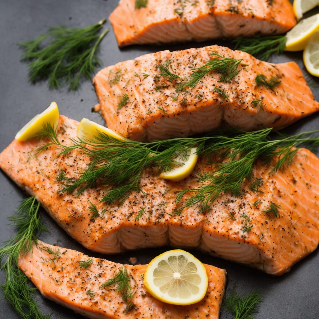 Salmon with Lemon and Dill Recipe