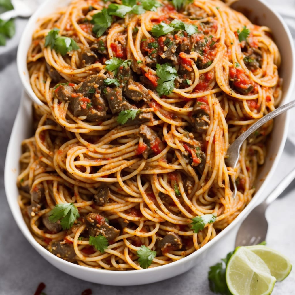 Salsa Spaghetti with Sardines