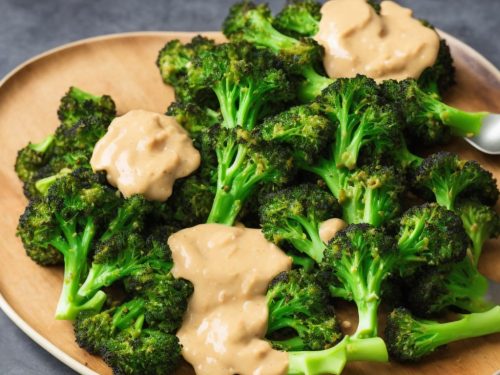 Salt & Pepper Sprouting Broccoli with Sriracha Mayonnaise
