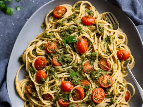 Sardine Tomato Pasta with Gremolata