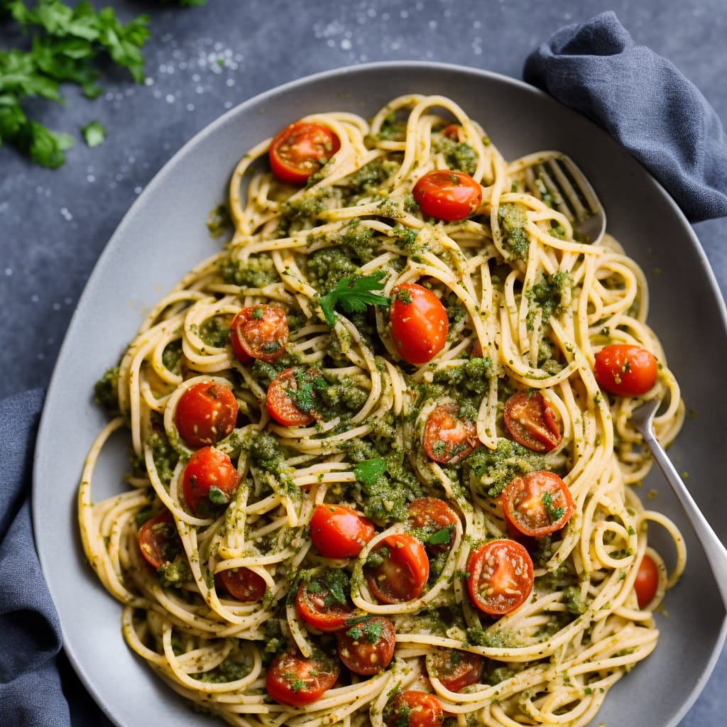 Sardine Tomato Pasta with Gremolata