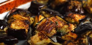 Satay Grilled Aubergine