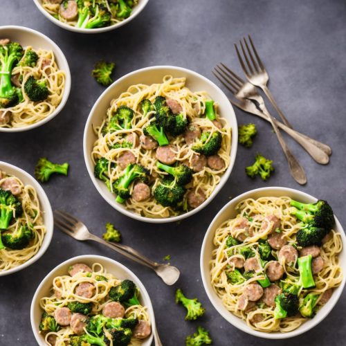 Sausage & Broccoli Carbonara Recipe