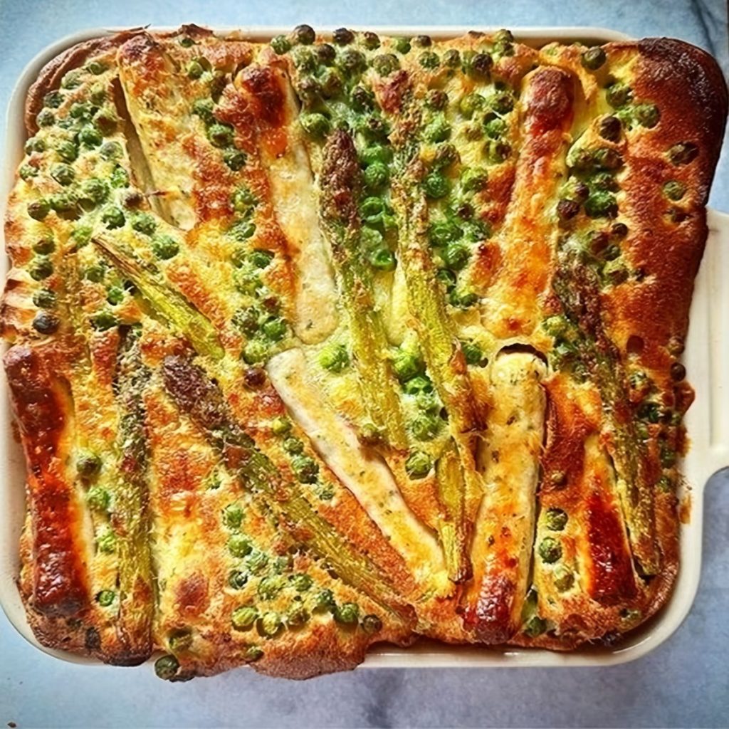 Sausage, Gherkin & Pickled Onion Toad-in-the-Hole