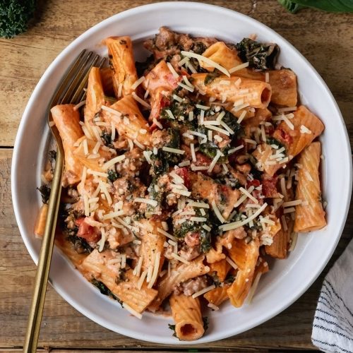 Sausage, Kale & Chilli Pasta Recipe