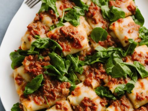 Sausage & Winter Greens Cannelloni