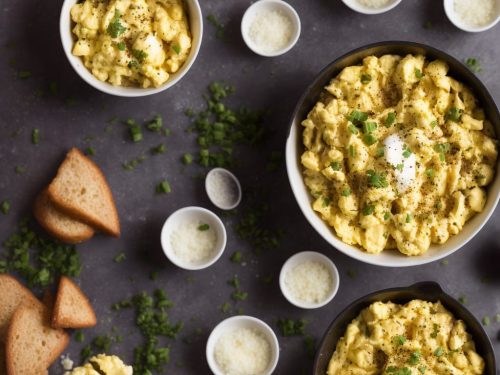 Creamy Cottage Cheese Scrambled Eggs Recipe